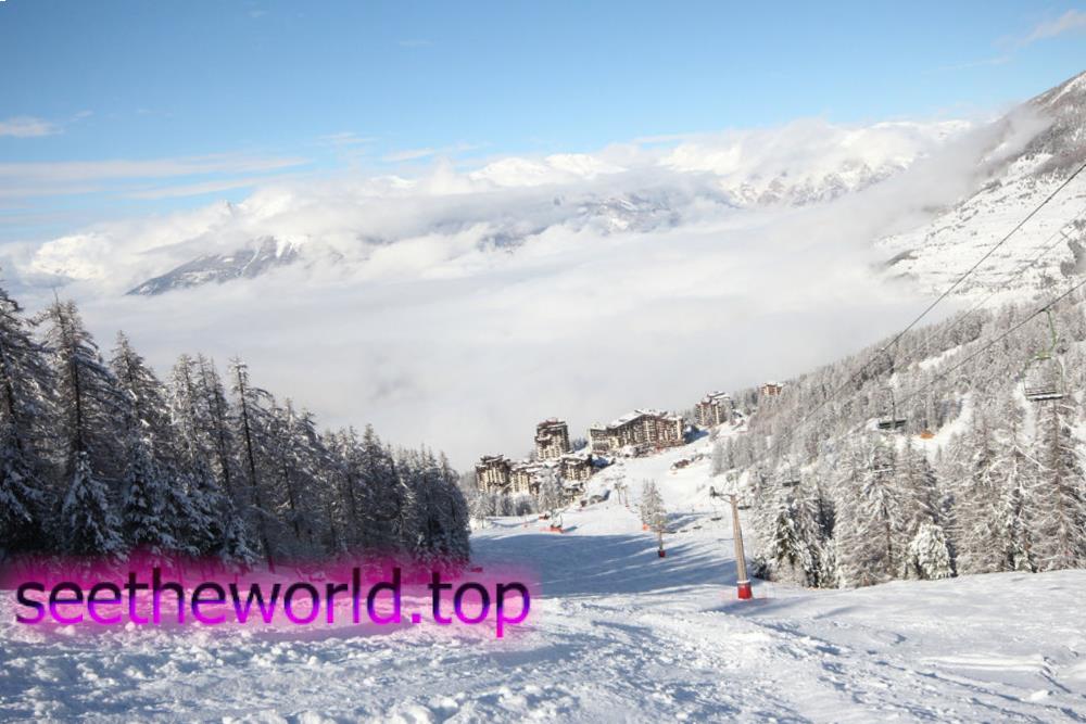 Abondance ski resort, France