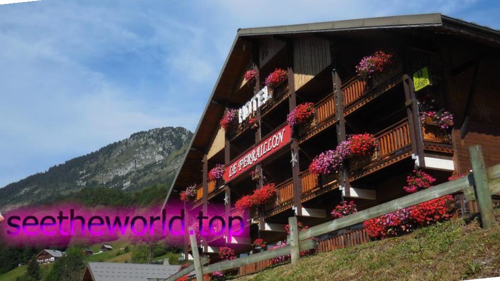 Abondance ski resort, France