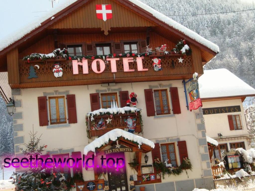 Abondance ski resort, France