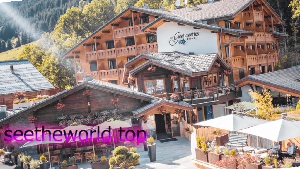 Abondance ski resort, France