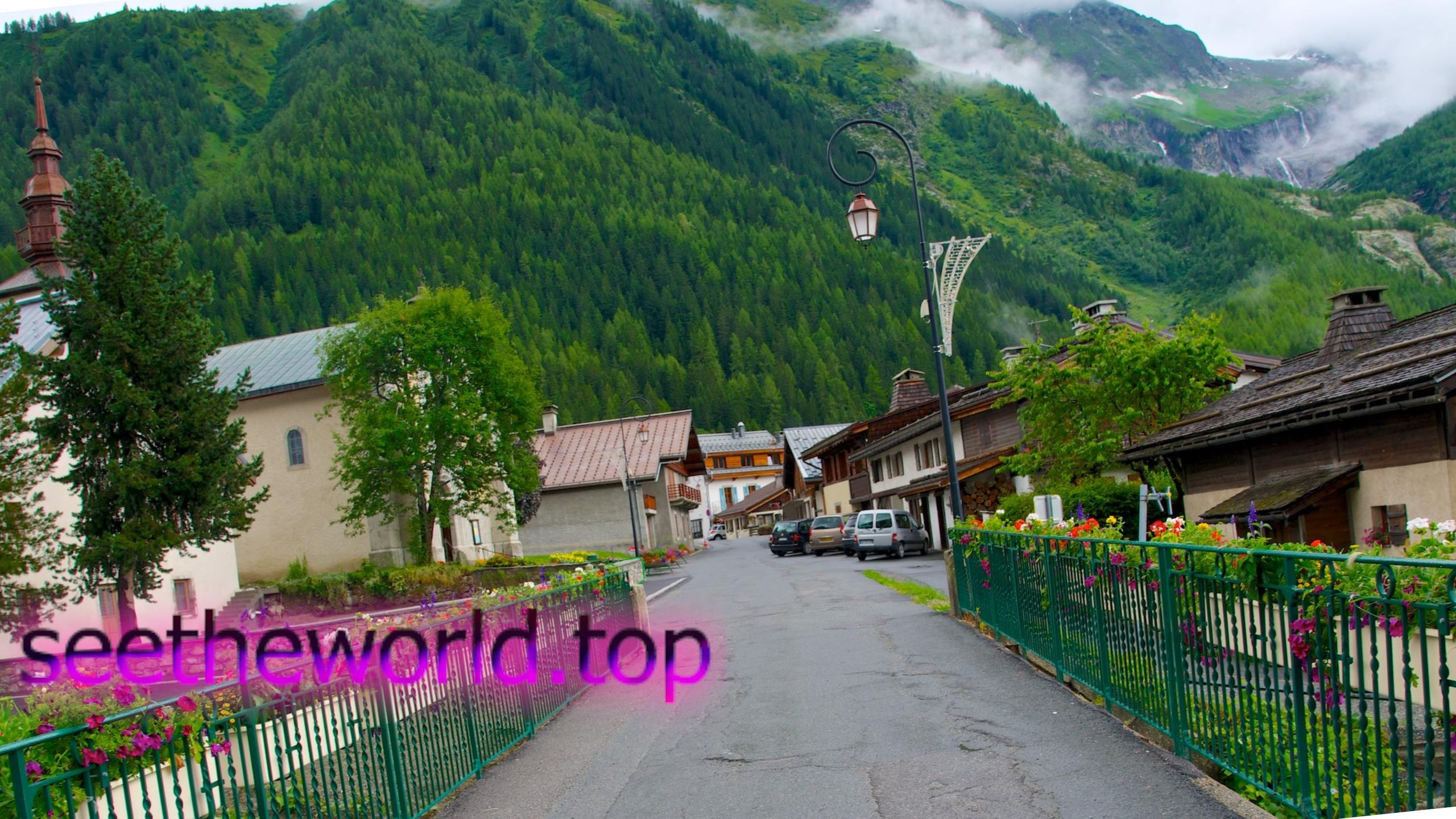Ski resort Argentiere (Argentiere), France