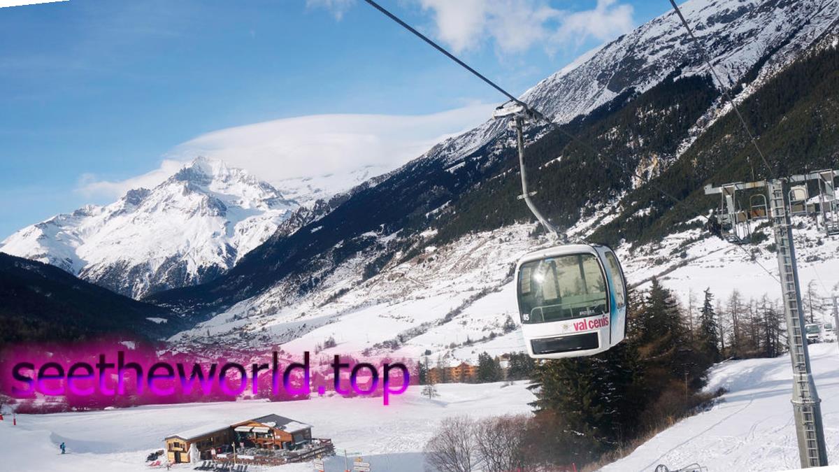 Ski resort Val Cenis (Val Cenis), France