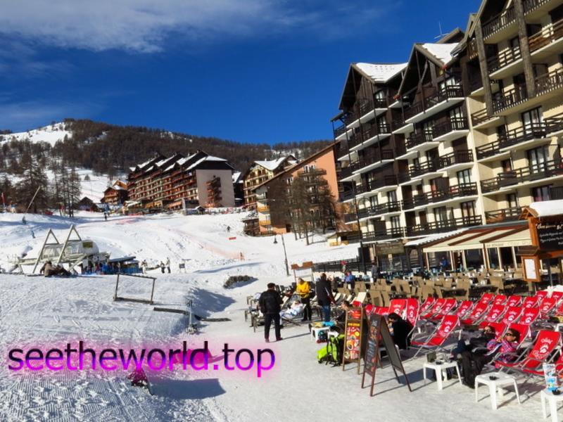 Ski resort Vars-Risoul (Vars-Risoul), France