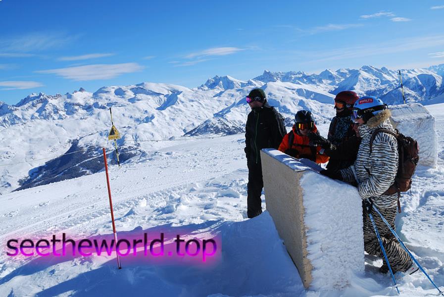 Ski resort Vars-Risoul (Vars-Risoul), France