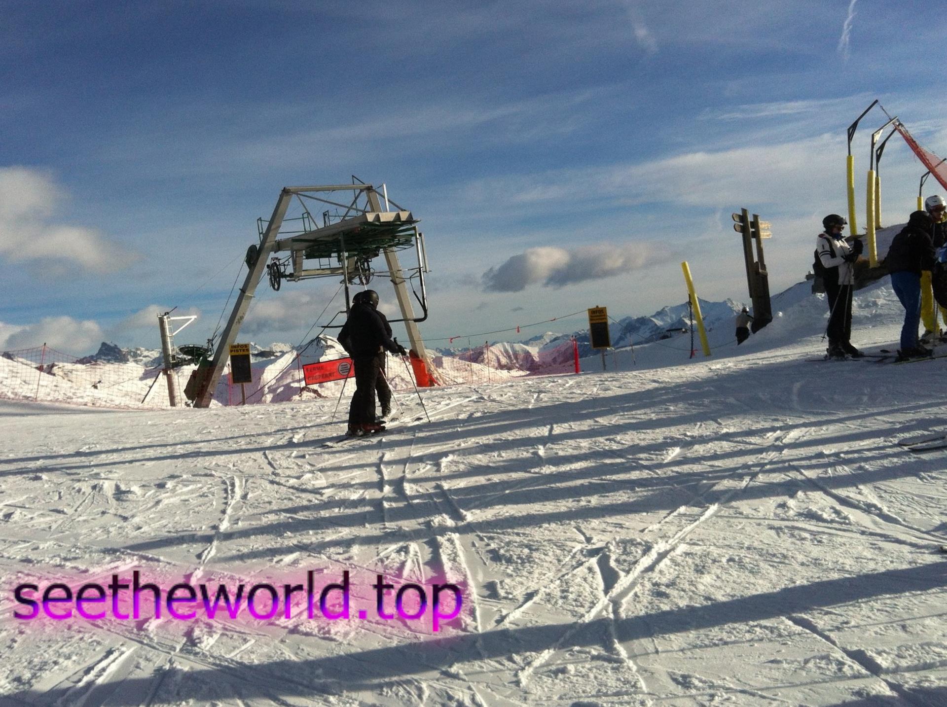 Ski resort Vars-Risoul (Vars-Risoul), France