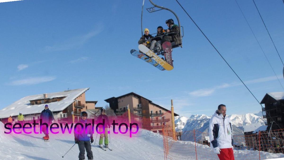 Ski resort Vars-Risoul (Vars-Risoul), France