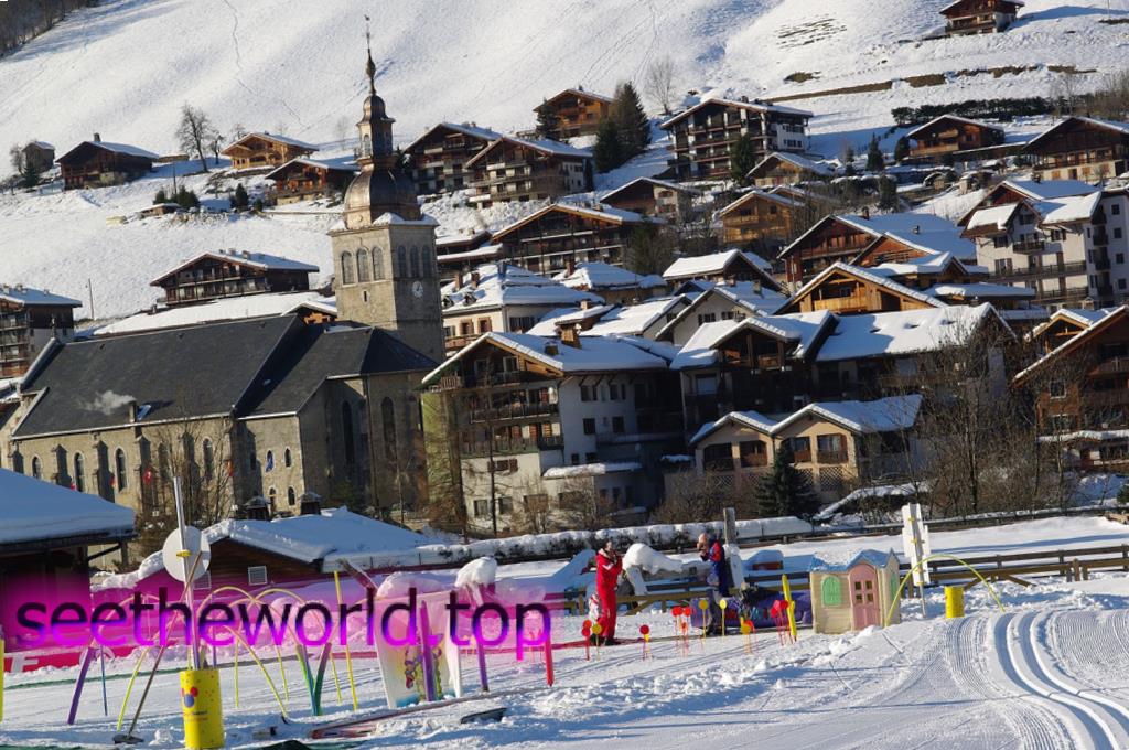Ski resort Le Grand Bornand (Le Grand Bornand), France