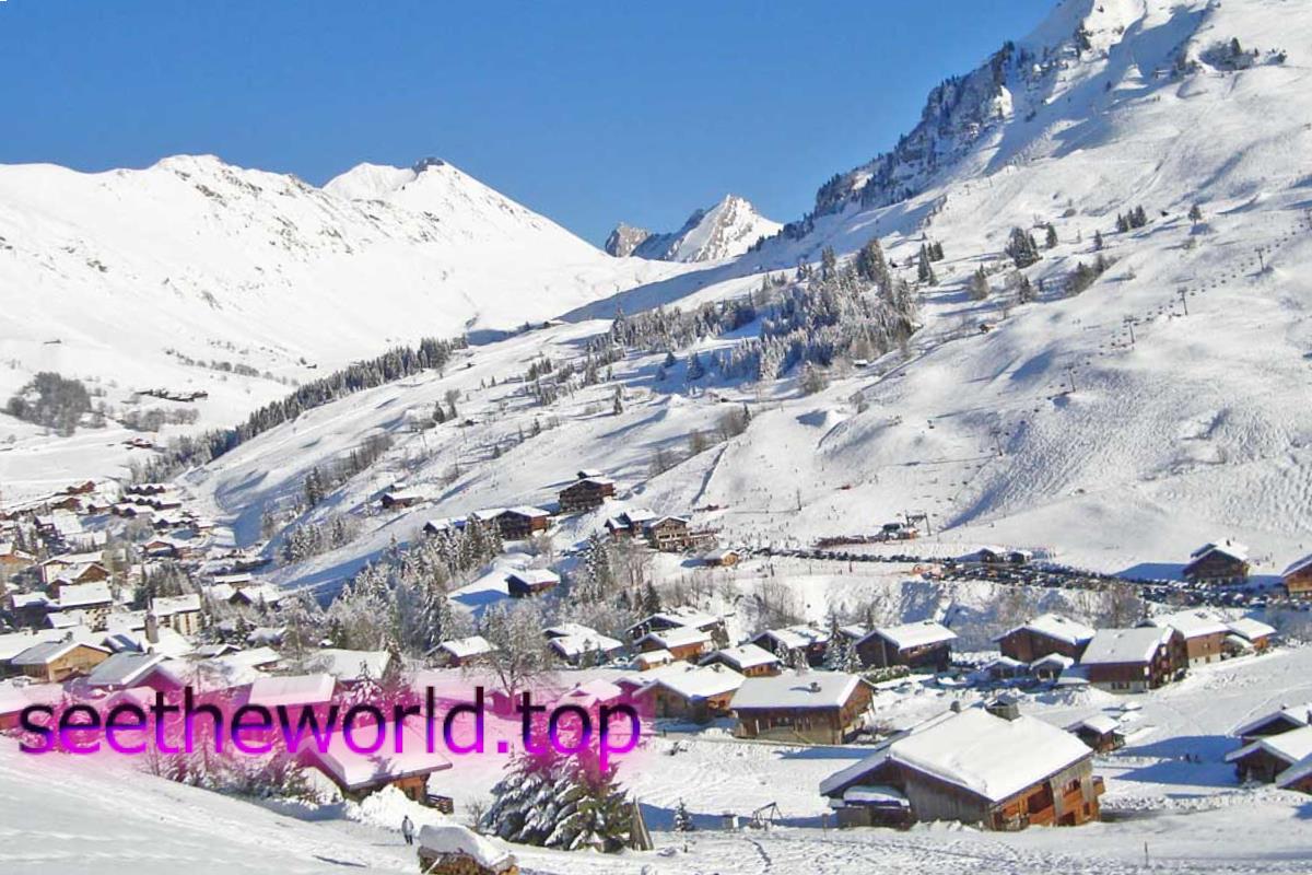 Ski resort Le Grand Bornand (Le Grand Bornand), France