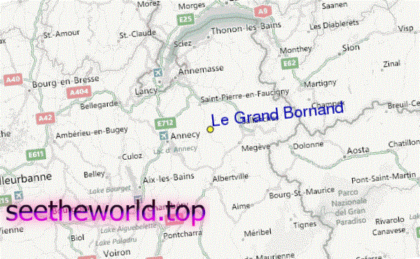 Ski resort Le Grand Bornand (Le Grand Bornand), France