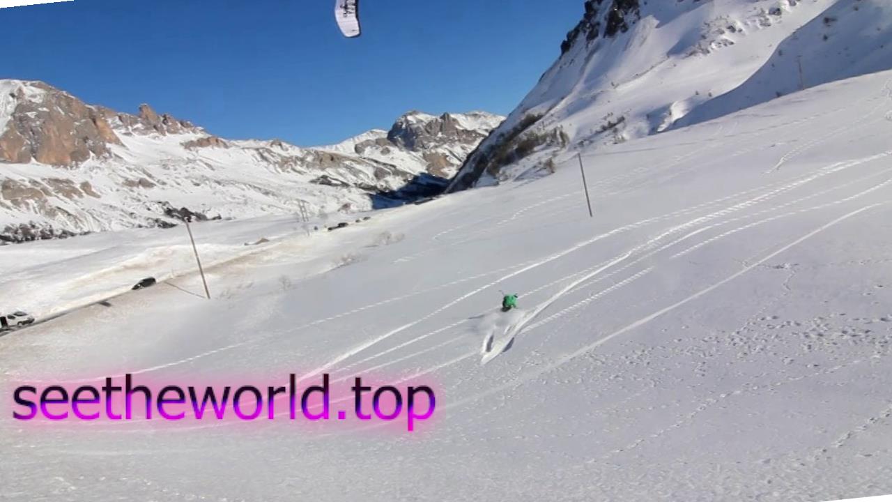 Ski resort La Grave (La Grave), France