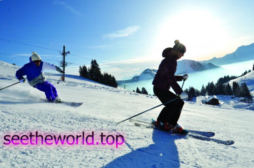 Ski resort Le Grand Bornand (Le Grand Bornand), France