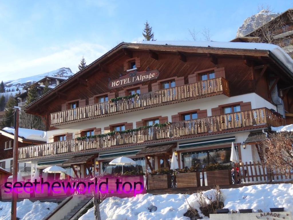 Ski resort Le Grand Bornand (Le Grand Bornand), France