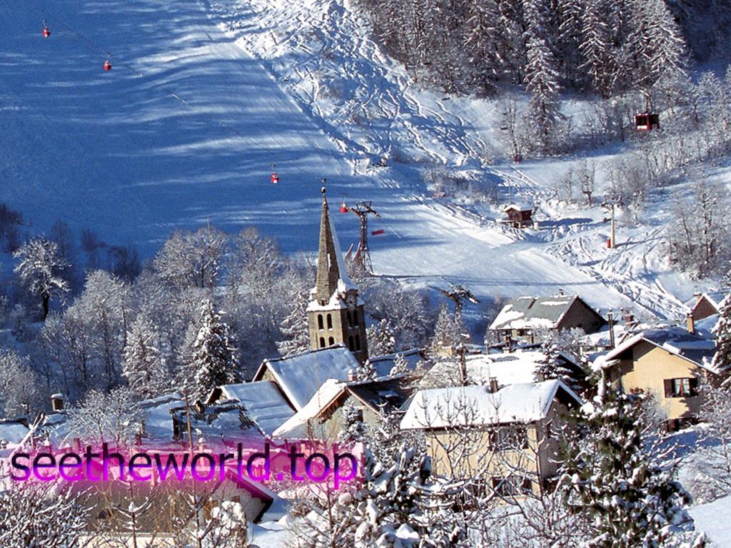 Ski resort Serre Chevalier (Serre Chevalier), France