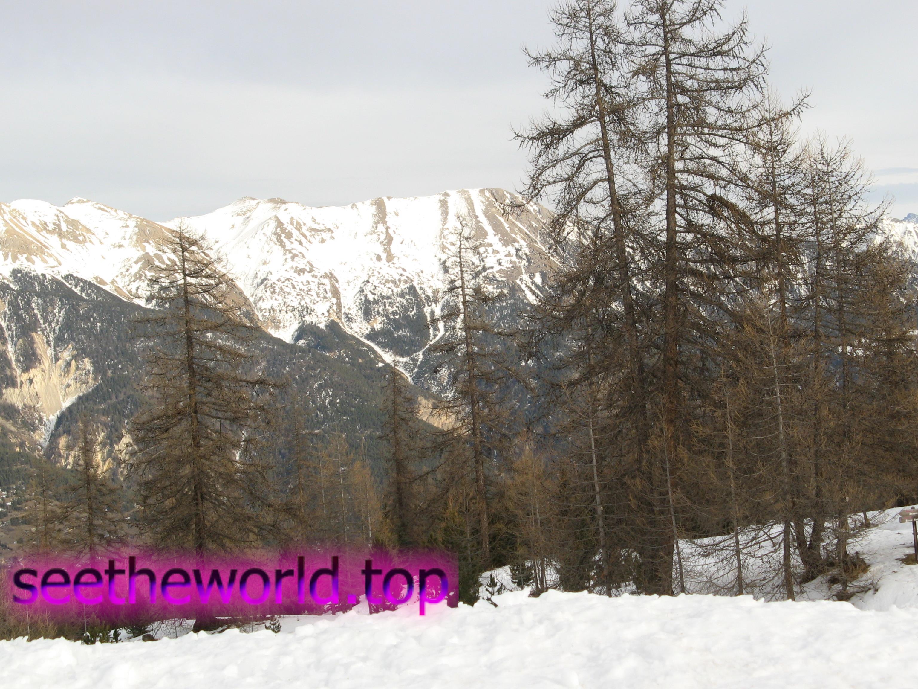 Ski resort Serre Chevalier (Serre Chevalier), France