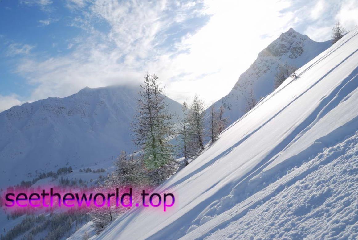 Ski resort Serre Chevalier (Serre Chevalier), France