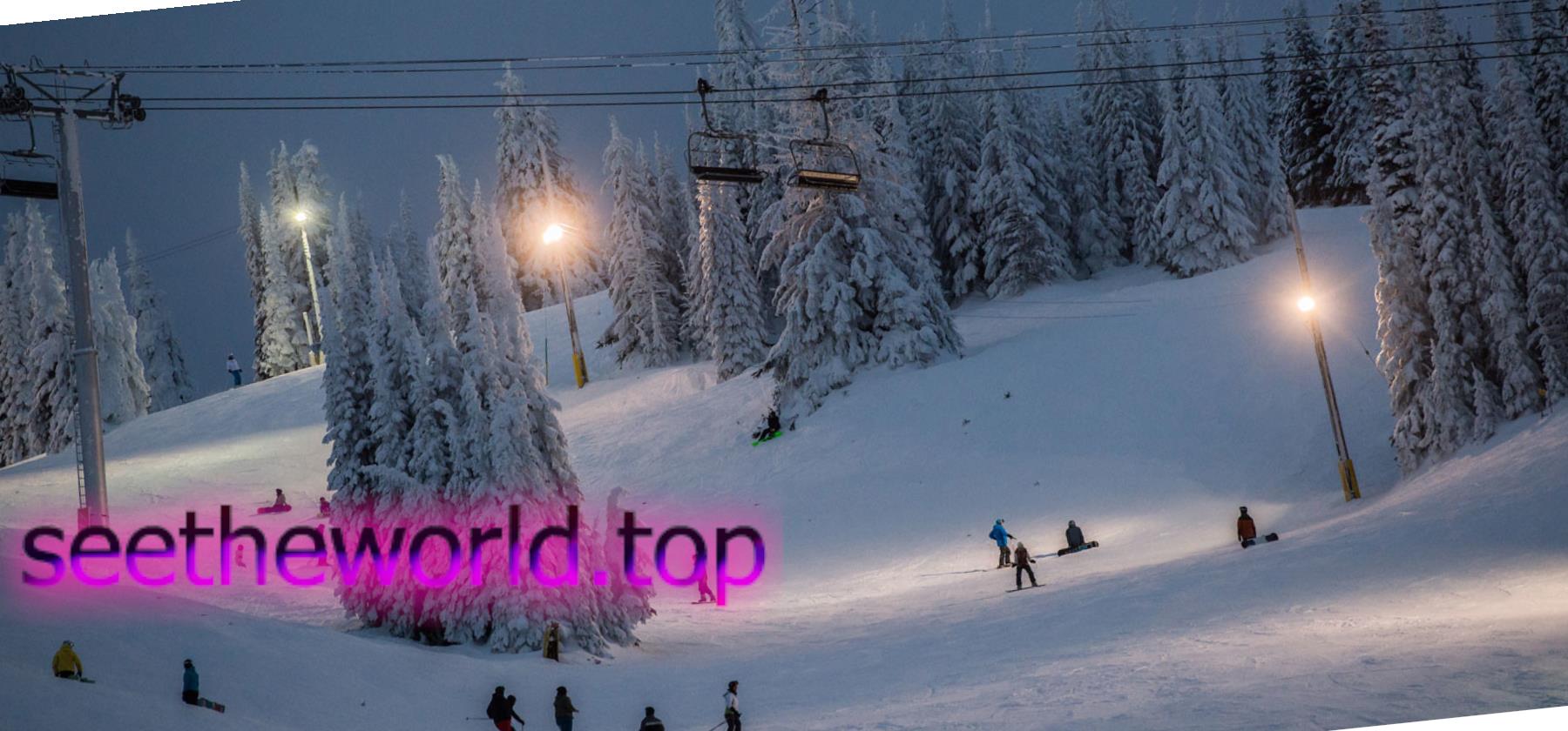 Ski resort Serre Chevalier (Serre Chevalier), France