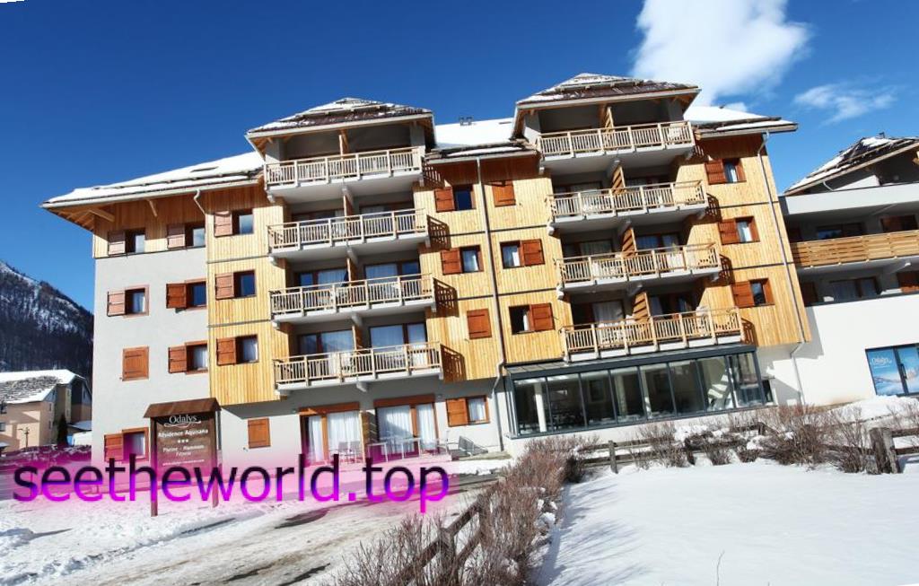 Ski resort Serre Chevalier (Serre Chevalier), France