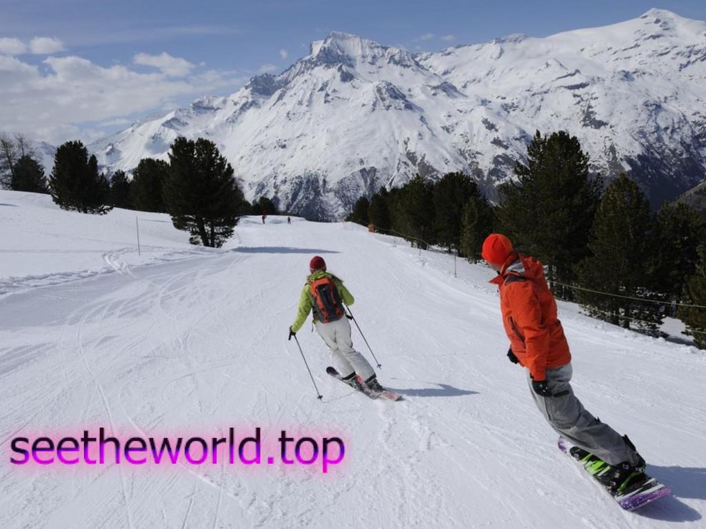 Ski resort Manigod, France