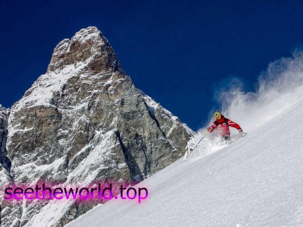 Ski resort Manigod, France