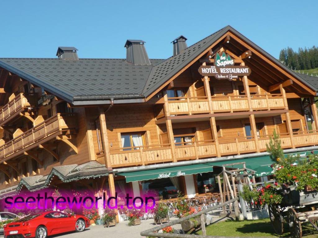 Ski resort Manigod, France