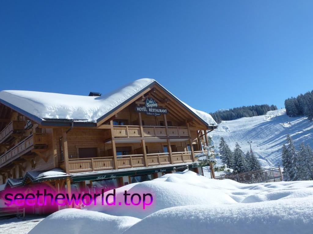 Ski resort Manigod, France