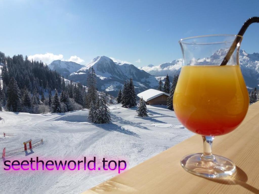 Ski resort Manigod, France