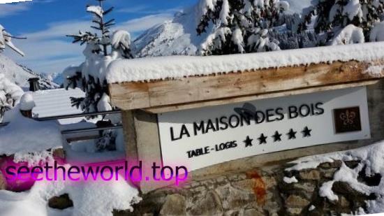 Ski resort Manigod, France