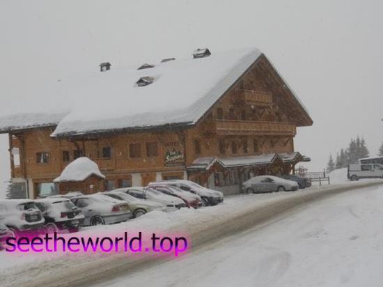 Ski resort Manigod, France
