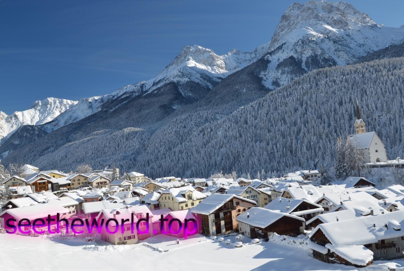 Ski resorts of Switzerland