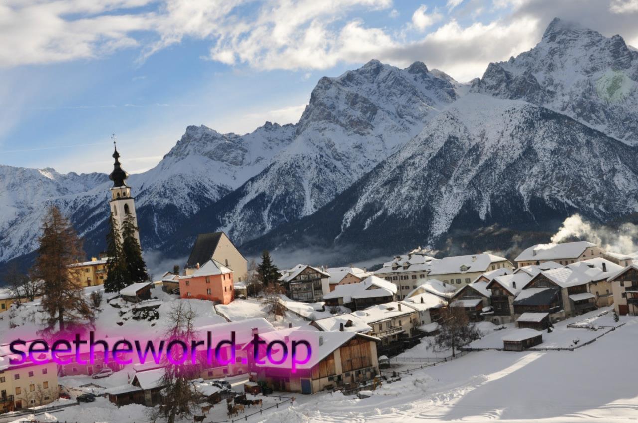 Ski resort Scuol (Scuol), Switzerland
