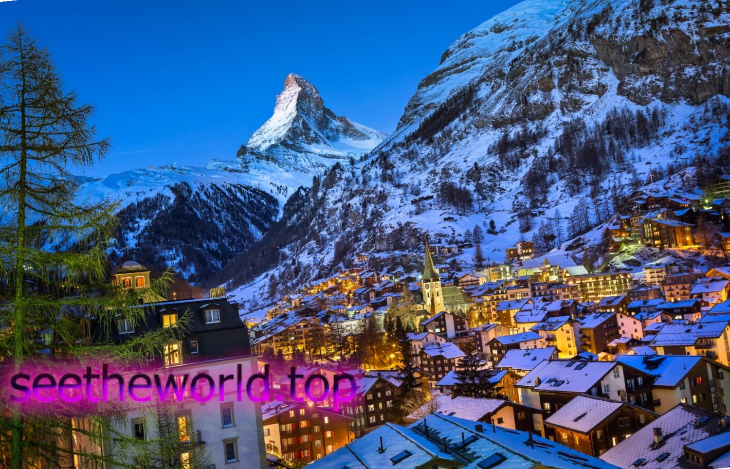 Ski resorts of Switzerland