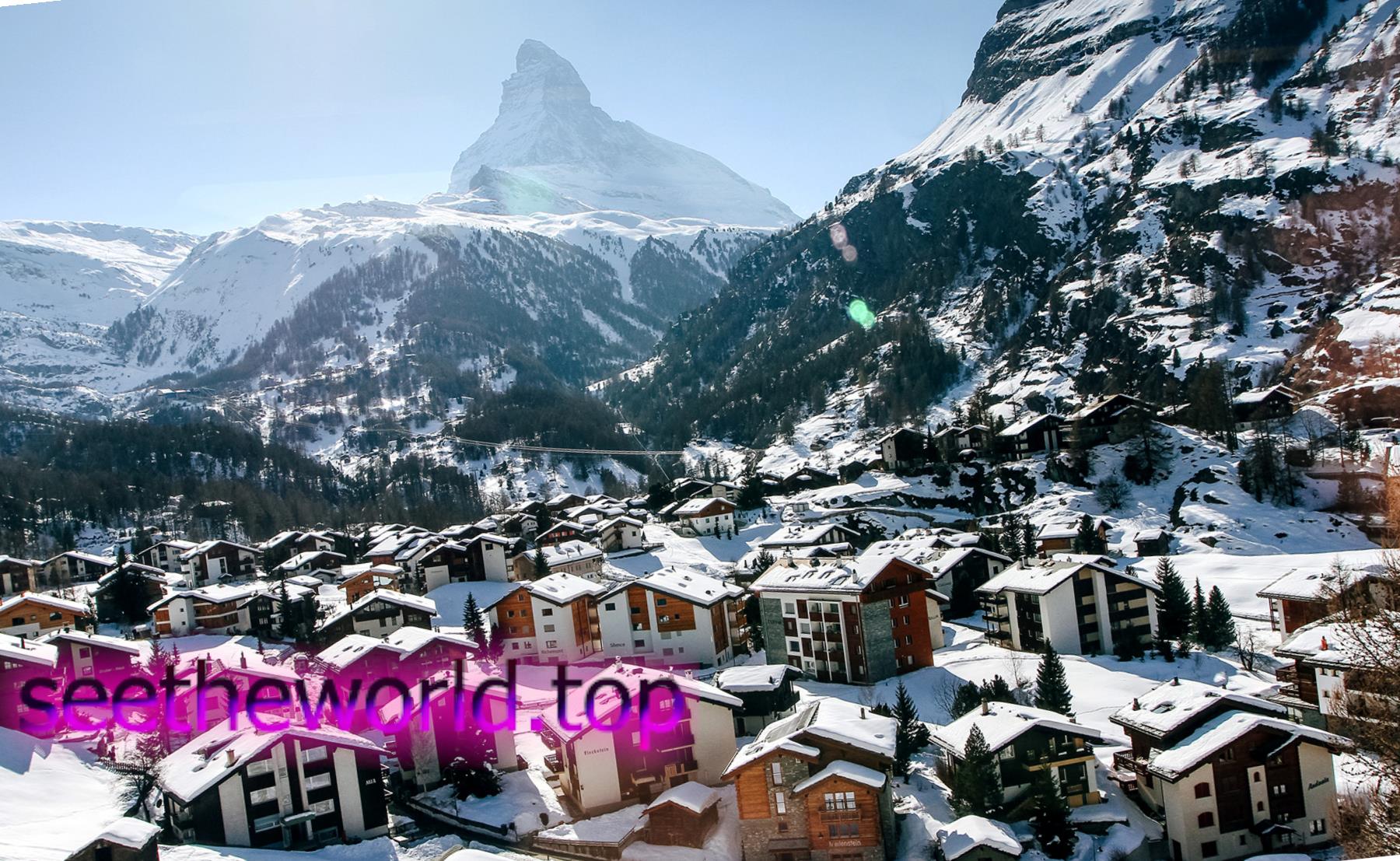 Ski resort Zermatt (Zermatt), Switzerland