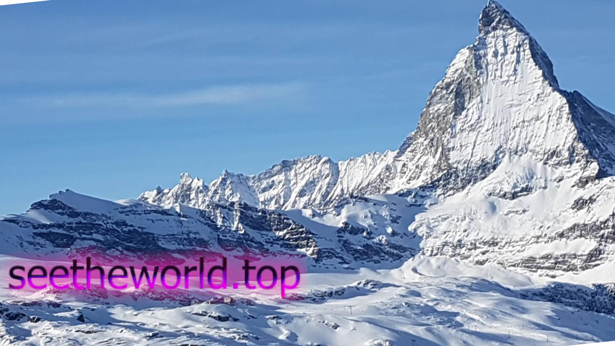 Ski resort Zermatt (Zermatt), Switzerland