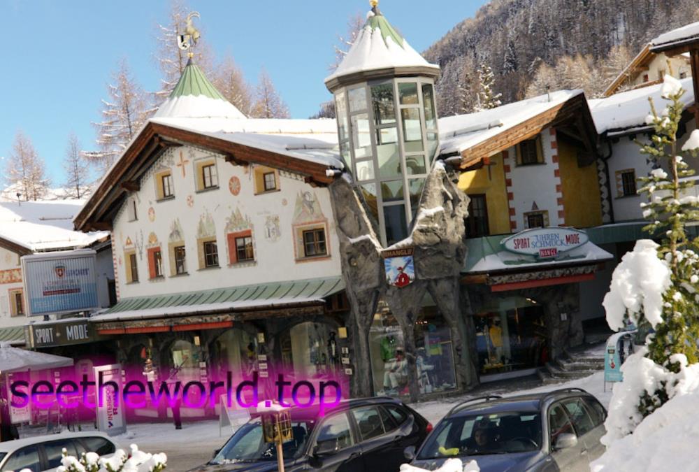 Ski resort Samnaun (Samnaun), Switzerland