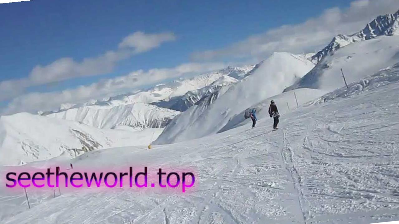 Ski resort Samnaun (Samnaun), Switzerland