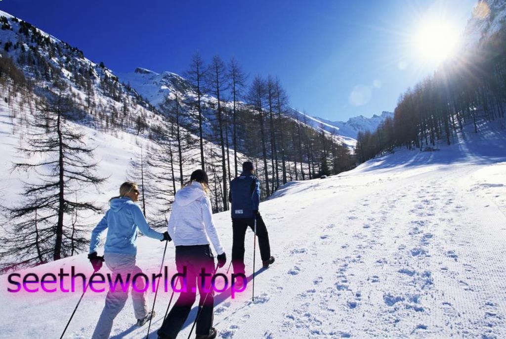 Ski resort Samnaun (Samnaun), Switzerland