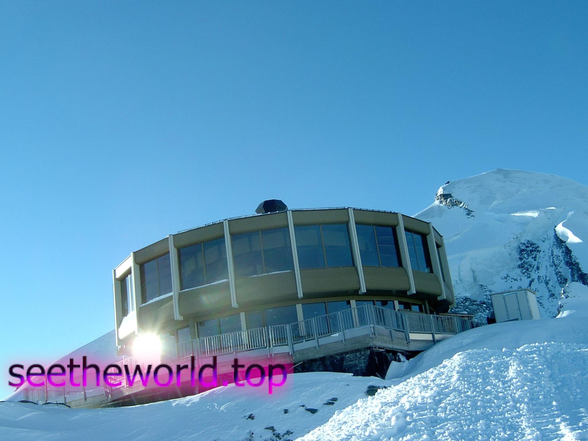 Ski resort Saas Fee (Saas Fee), Switzerland