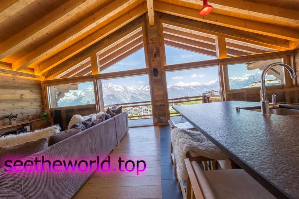 Nendaz ski resort, Switzerland
