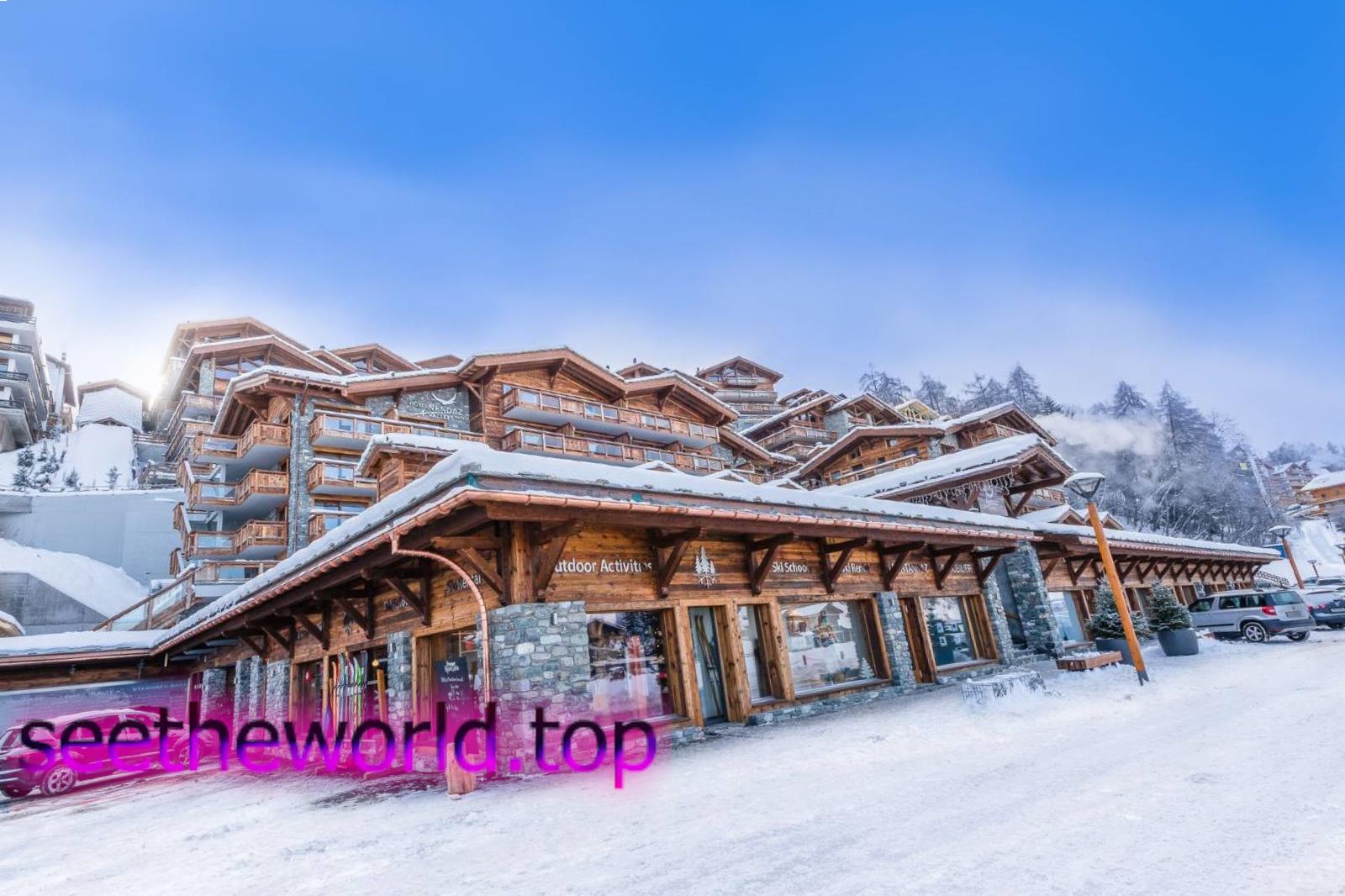 Nendaz ski resort, Switzerland