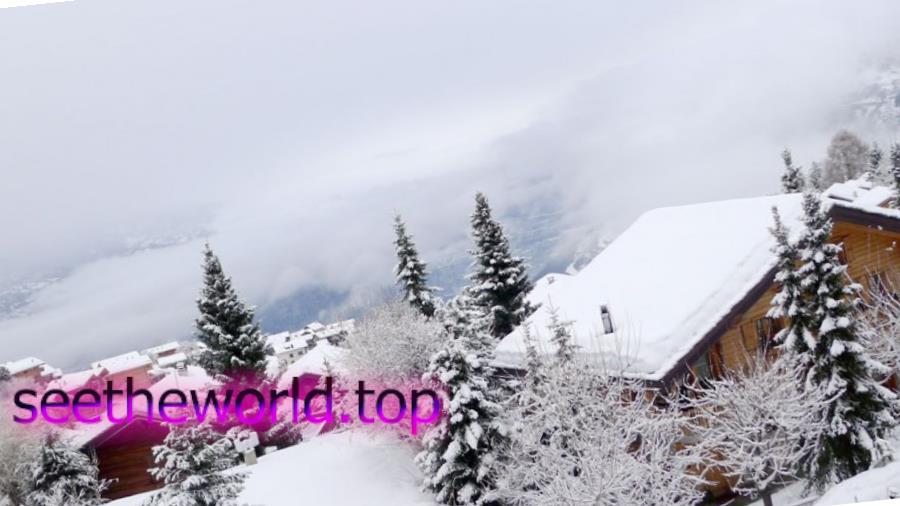 Nendaz ski resort, Switzerland