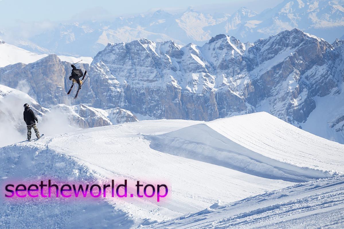 Nendaz ski resort, Switzerland