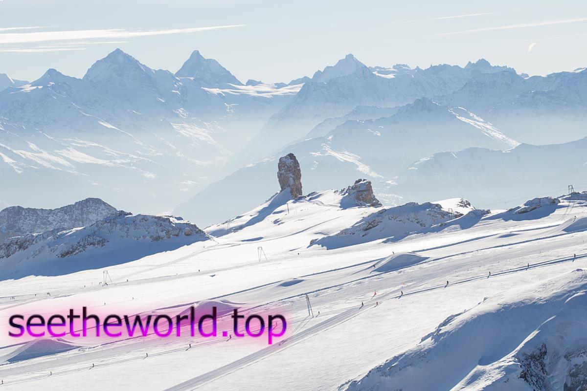 Nendaz ski resort, Switzerland