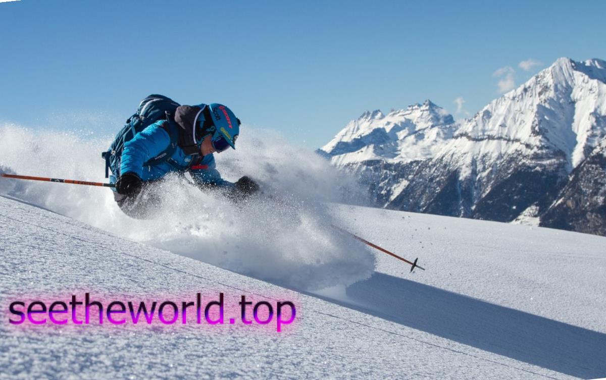 Nendaz ski resort, Switzerland