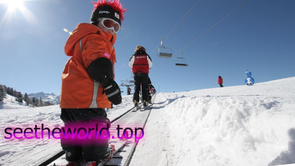Nendaz ski resort, Switzerland