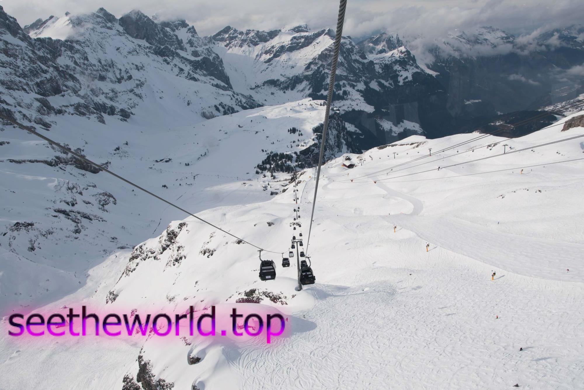 Ski resort Engelberg (Engelberg), Switzerland