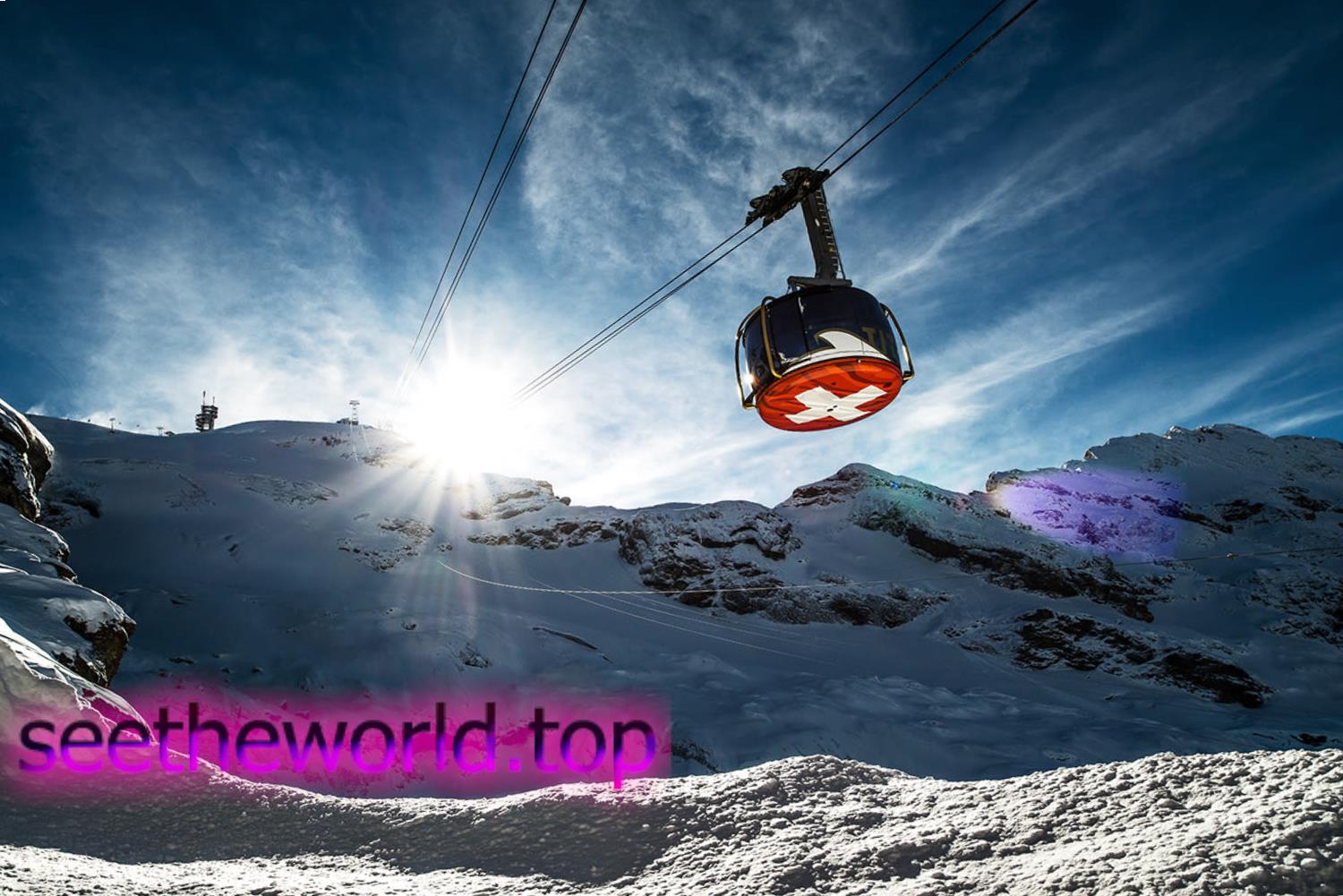 Ski resort Engelberg (Engelberg), Switzerland