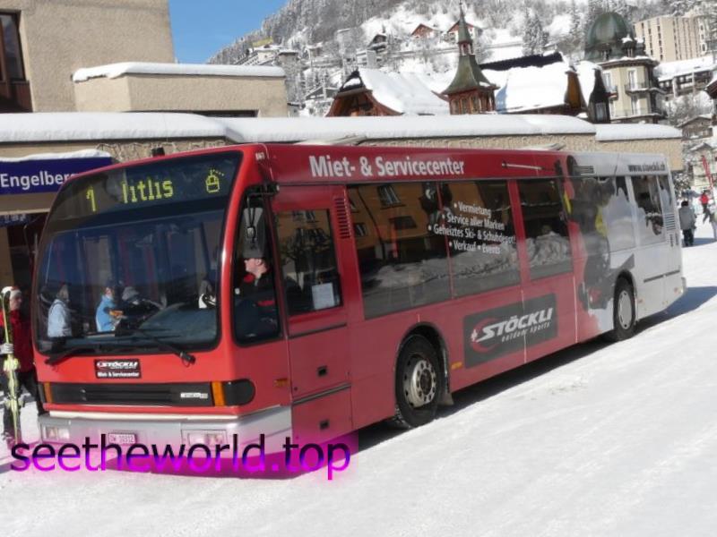 Ski resort Engelberg (Engelberg), Switzerland