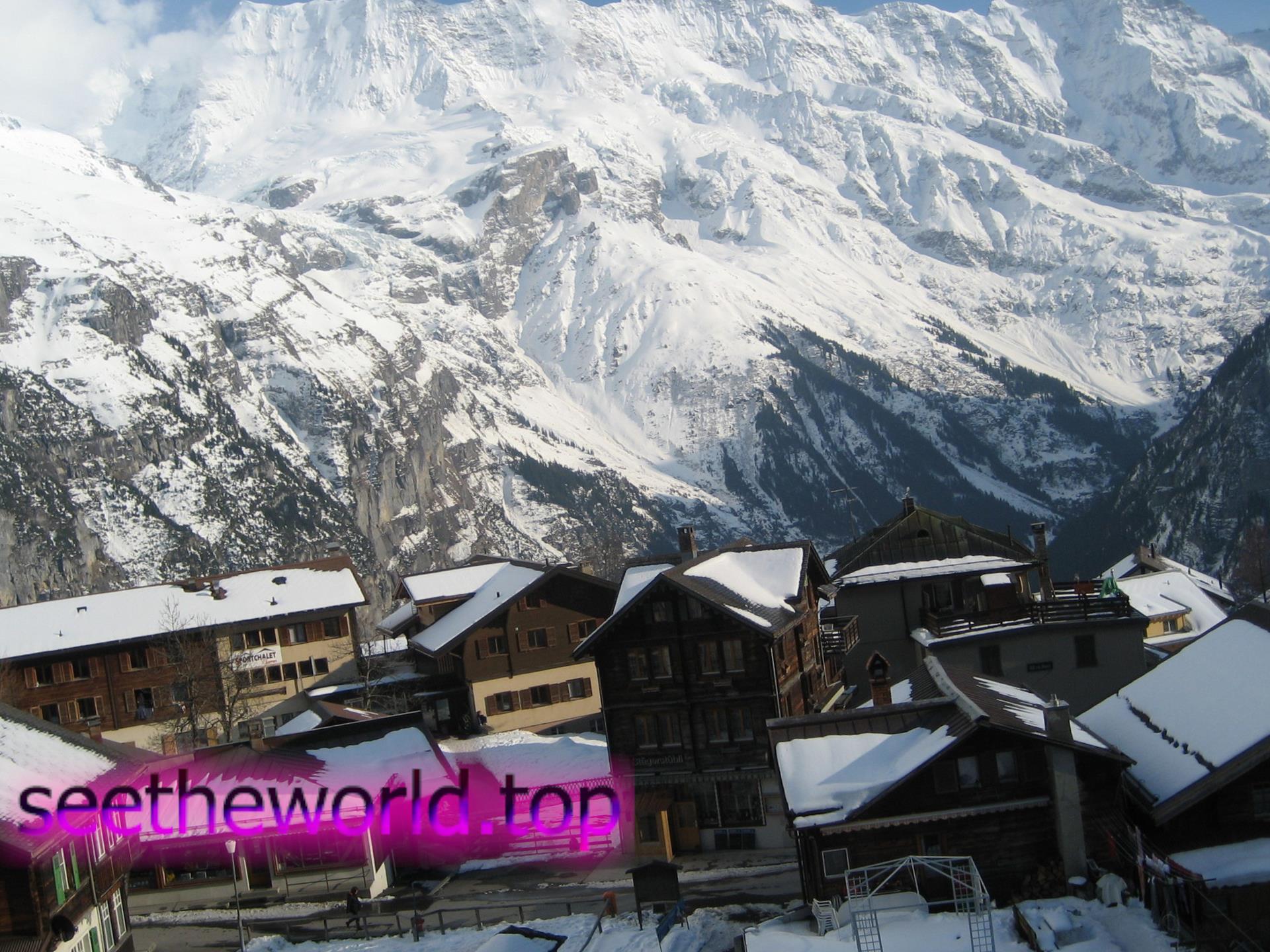 Skigebiet Mürren, Schweiz