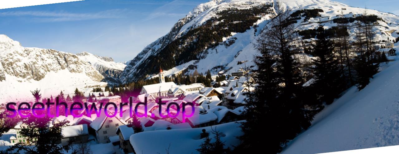 Ski resort Andermatt (Andermatt), Switzerland