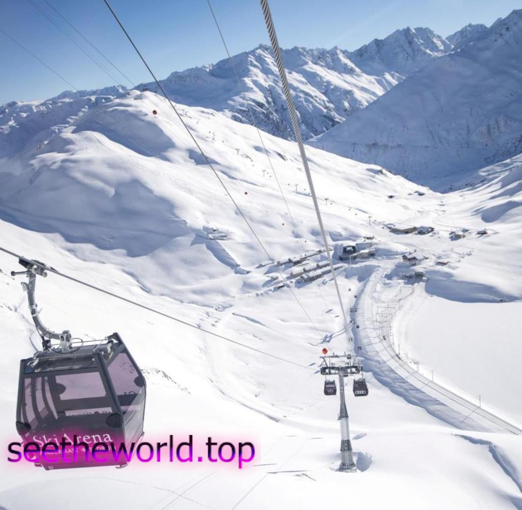 Ski resort Andermatt (Andermatt), Switzerland